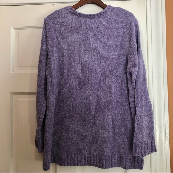 Vintage Lavender Sweater, Blair, Size L - Picture 5 of 12
